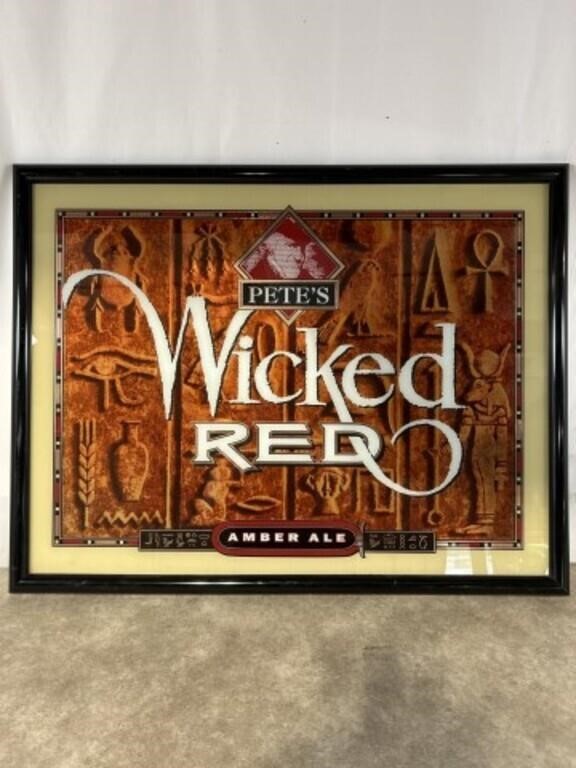 Pete’s Wicked Red Amber Ale, dimensions are 35 x