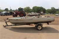 14' Alumacraft Fishing Boat
