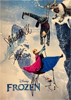 Autograph COA Frozen Photo