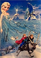 Autograph COA Frozen Photo