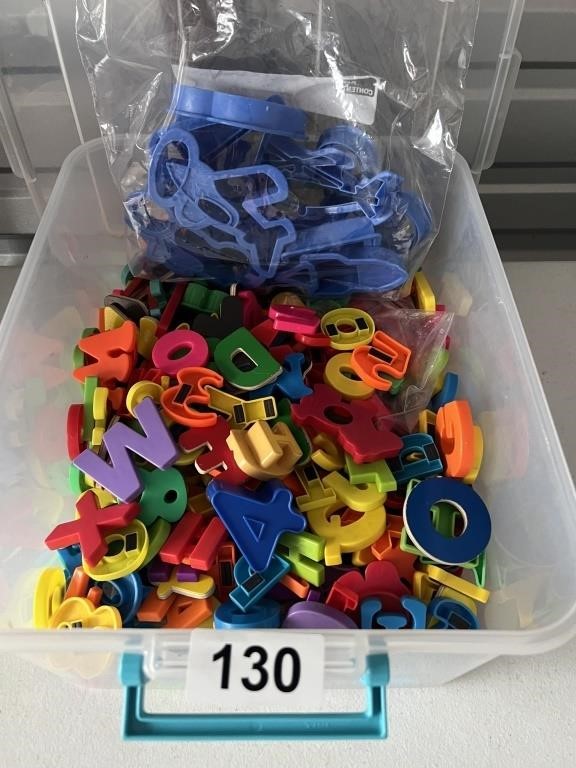 Container of Magnetic Numbers & Letters U232