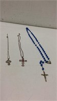 Three Vintage Rosaries K16K