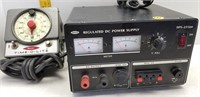 VTG REGULATED DC POWER SUPPLY & MASTER TIME-O-LITE