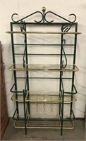 Scrolled Metal Bakers Rack