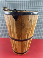 INDIAN SHEESHAM WOODEN BUCKET