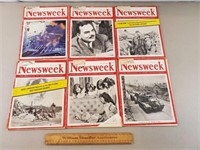 28ct WWII Era Newsweek Magazines
