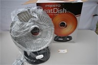 Presto Heat Dish Parabolic electric heater