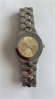 Vintage Geneva Men's Silver Watch