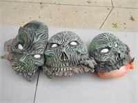 3 Undead heads/Mask
