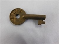 Railroad brass key C&NW