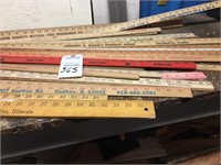 Yard Sticks & Stainless Steel Measuring Tool