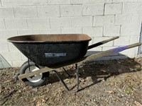 True Temper 6 Cubic Ft Wheelbarrow