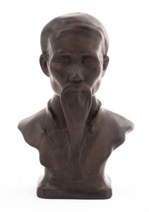 Ceramic Bust of  Ho Chi Minh