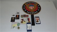 Military Medals, Incl. Vietnam~Sign