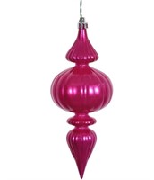 Orchid Candy Finial Ornaments x 6