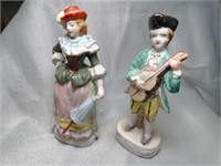 2 Six-inch Victorian Figures