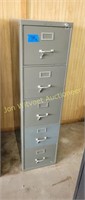 5 drawer file cabinet