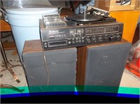 Silver Marshall Stereo and 2 speaker