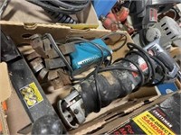 SAWZALL, TRAILER HITCH AND BATTERY CHARGER ETC