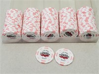 99 The New Frontier Casino $1 Chips