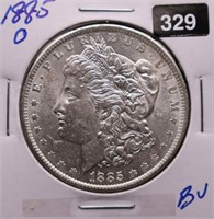 1885-O U.S. Morgan Silver Dollar