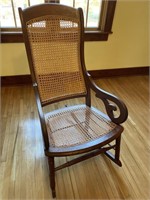 Cain seated rocker