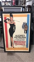 Vintage breakfast at Tiffany’s movie poster