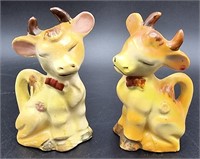 Vintage Jersey COWS S&P Shakers W/ Cork