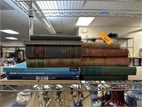LOT OF BOOKS VTG AND ANTIQUE