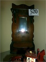 ENTRY HALL MIRROR WITH KEY HOLDER