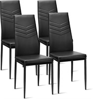 NAFORT Dining Chairs  PU Leather  Set of 1