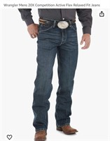 Wrangler Competition Active Flex Relaxed Fit Jeans