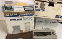 Commodore Computer 1802, w 1541 Floppy Disk &