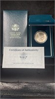 1990 Eisenhower BU Silver Dollar Commemorative