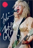 Autograph COA Signed Courtney Love Photo