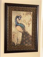 Peacock Decorative Wall Art & 2-Pc Canvas, Rug