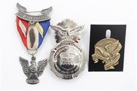 Air Force Police, Boy Scouts & Political Badges