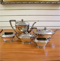 Vintage Gorham Fairfax Coffee and Tea 5 Piece Set