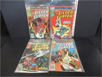 MARVEL #2,#3,#4,#5 THE SILVER SURFER COMIC BOOKS