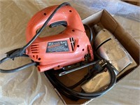 BLACK & DECKER JIG SAW, DRILL, UNTESTED