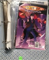 248 - DR WHO COLLECTIBLE COMICS IN BINDER (A44)