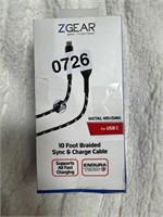 ZGEAR SYNC & CHARGE CABLE