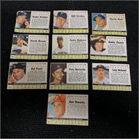 1961 Post Baseball Cards, Duke Snider