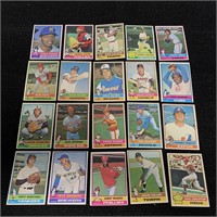 76 Topps Baseball Cards, Dave Concepcion