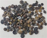 Over 100 Military Buttons