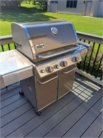 Weber Grill, Side Burner, Propane Gas