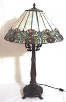 Stained Glass Lamp - 30" tall