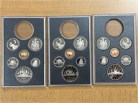 Cdn Coin Set (1983, 1984, 1985)