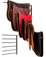 SteelChimp Saddle Pad Rack - Horse Blanket Holder