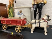 Unsigned Folk Art Wagon